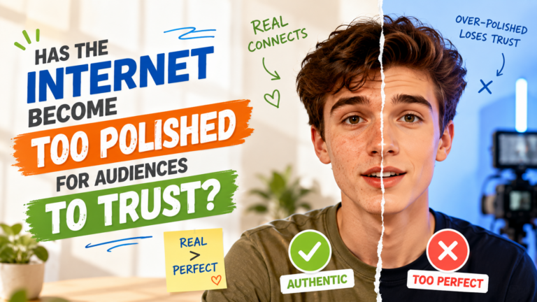 Has the Internet Become Too Polished for Audiences to Trust?